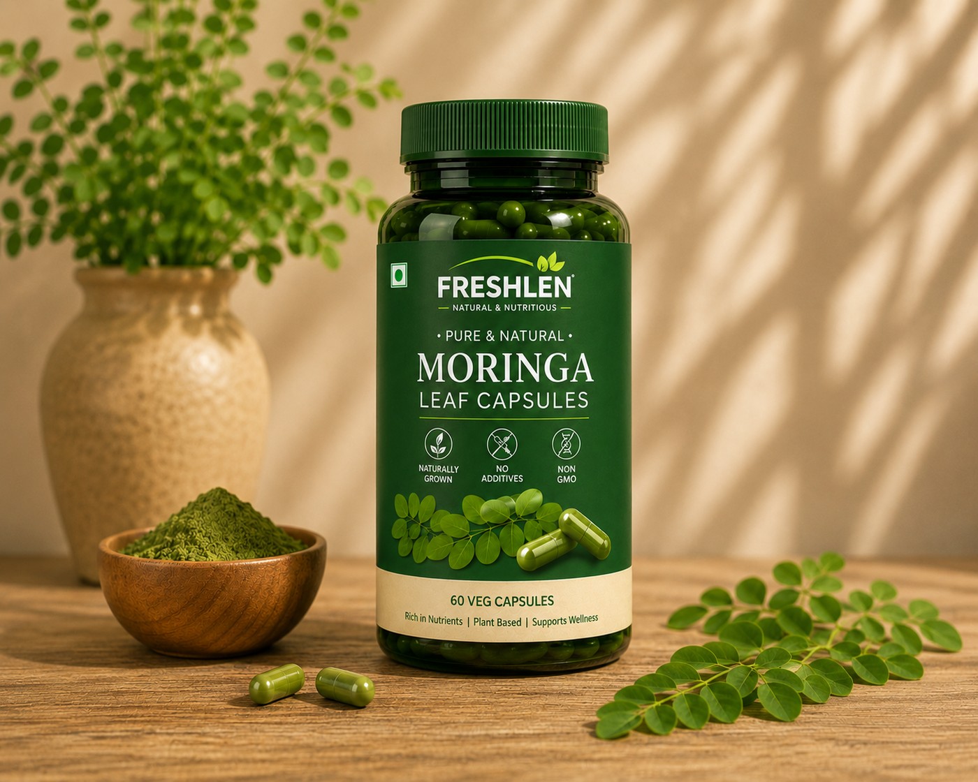 Organic Moringa Capsules